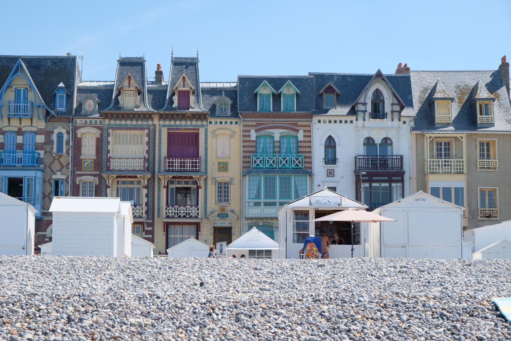 Villa Adèle, Sauna et Balcon vue Mer - Appt 03 Mers-les-Bains Extérieur photo
